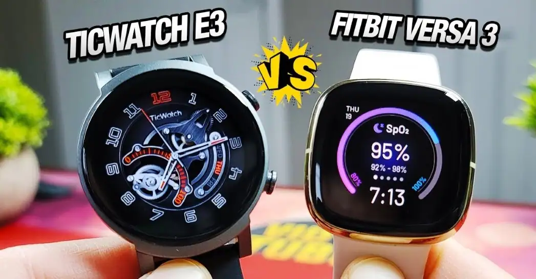 ticwatch pro 3 vs fitbit versa 3